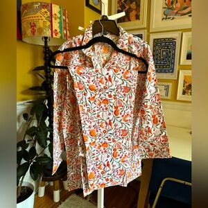 Block print lounge wear/ pajamas/ co-ord set.